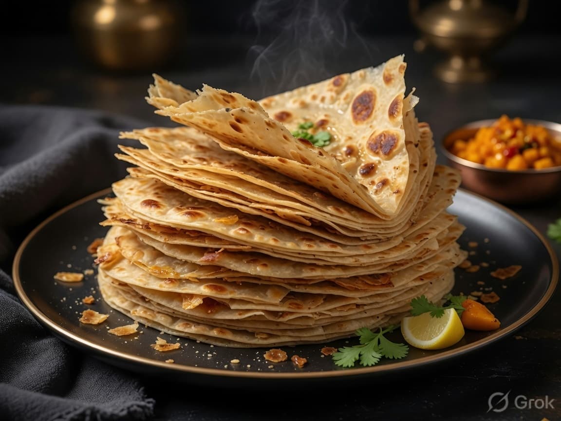 लच्छा पराठा