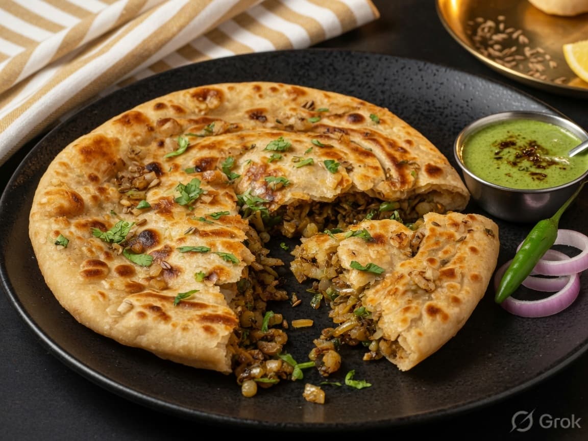 ओनियन पराठा